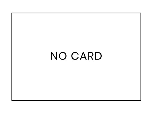 No Gift Card